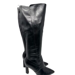 Call It Spring Women's Vegan Size 9 Tall Boots Black